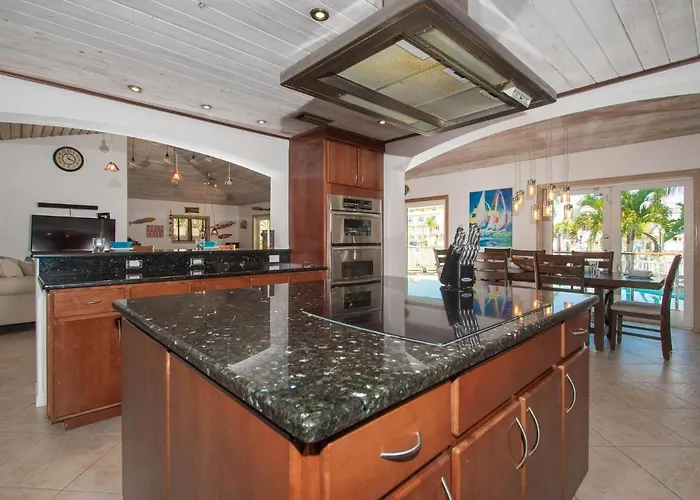 Ferienhaus Bay Breeze House Waterfront With Pool Clearwater Beach