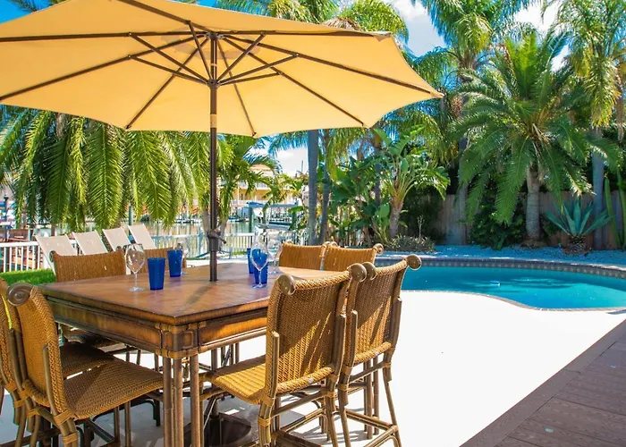 Ferienhaus Bay Breeze House Waterfront With Pool Clearwater Beach